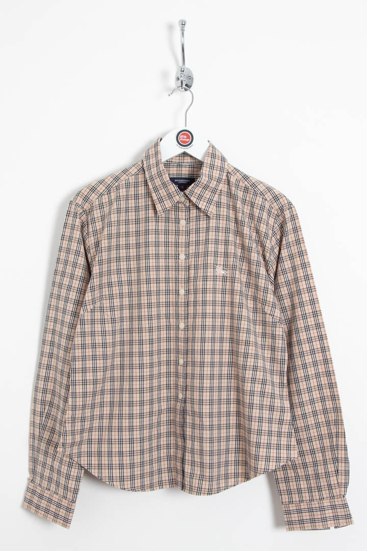 Image of Women's Burberry Nova Check Long Sleeve Shirt (M)
