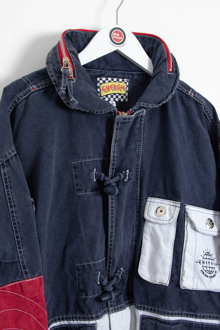 Image of SS 1993 Energie Multipocket Toggle Duffle Coat (L)