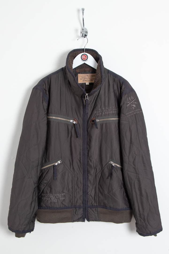 Image of Avirex Quilted Bomber Jacket (M)