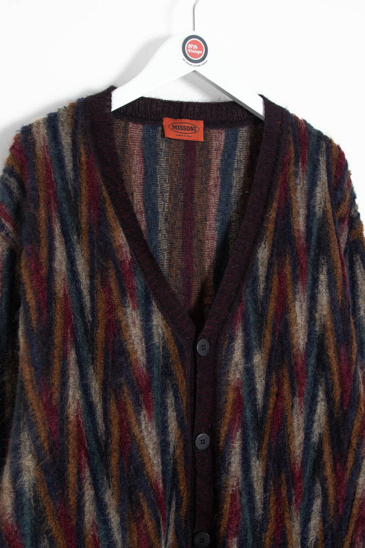 Image of Missoni Mohair Button Up Cardigan (XL)