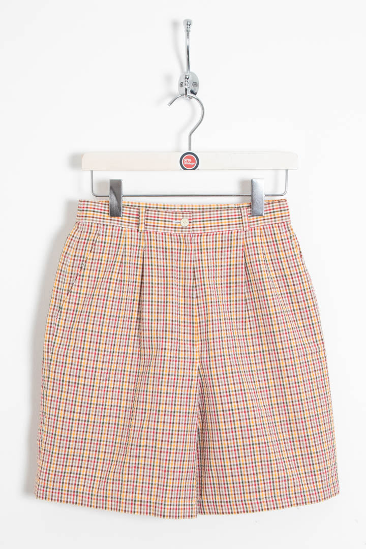 Image of Women's Christian Dior Sports High Waisted Gingham Shorts (M)