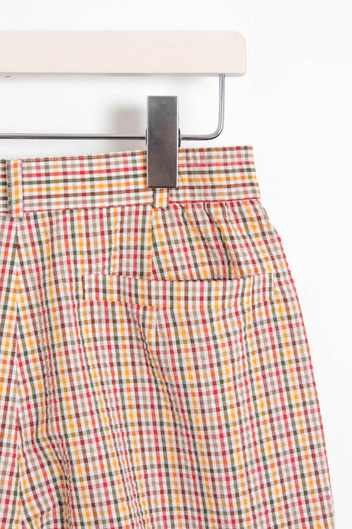 Image of Women's Christian Dior Sports High Waisted Gingham Shorts (M)
