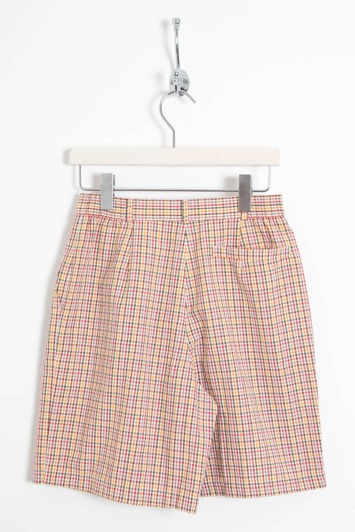 Image of Women's Christian Dior Sports High Waisted Gingham Shorts (M)