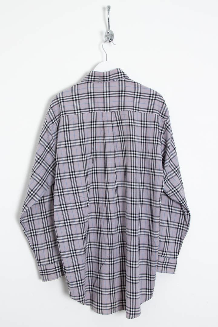 Image of Burberry Long Sleeve Checkered Shirt (L)