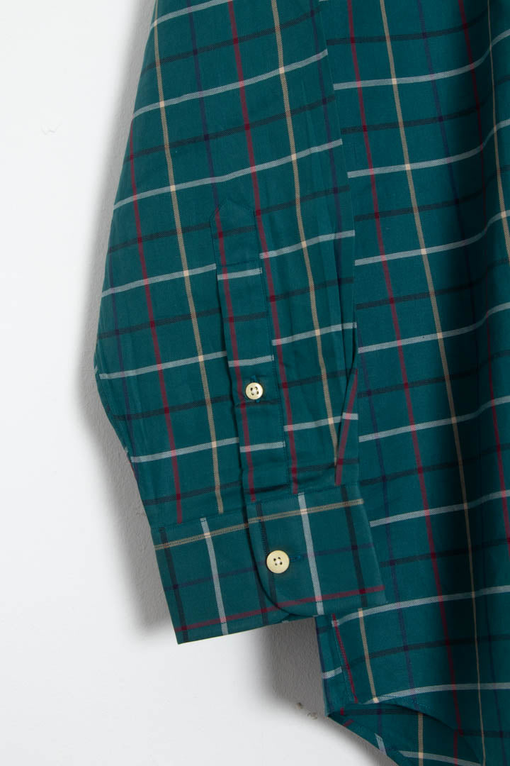 Image of Burberry Long Sleeve Windowpane Shirt (M)