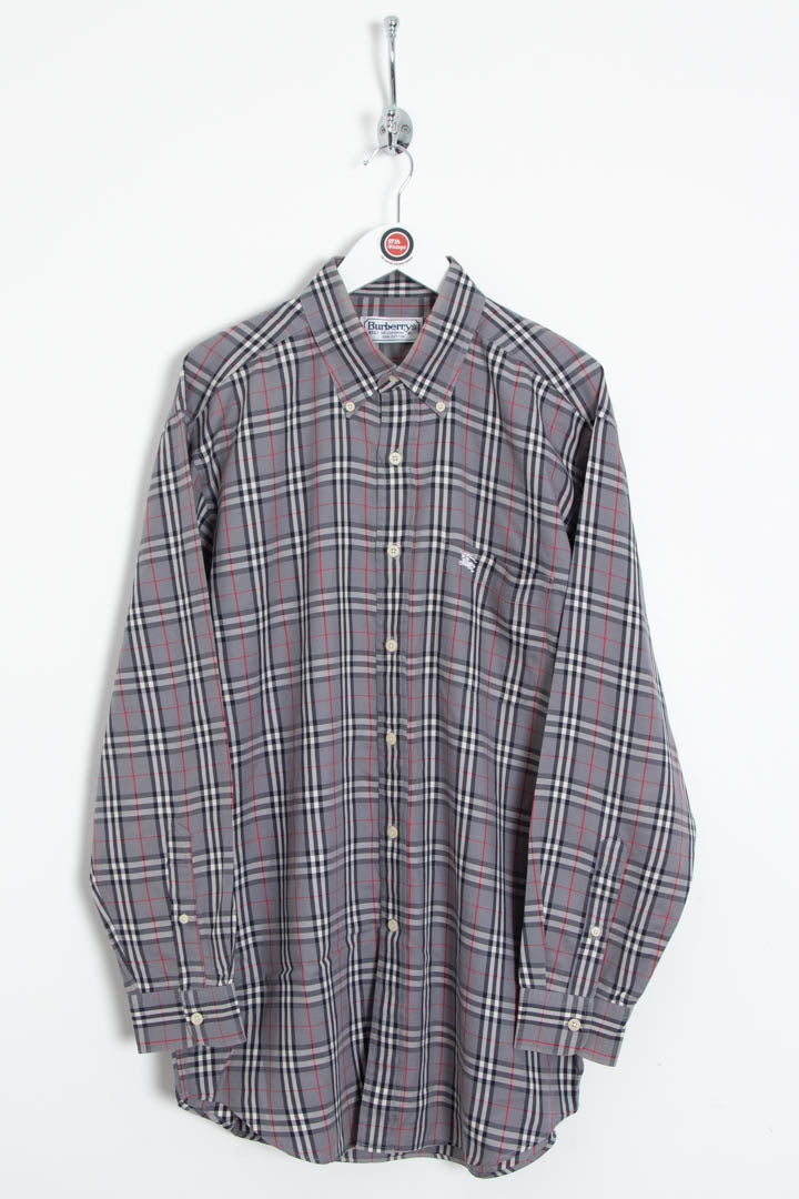 Image of Burberry Long Sleeve Checkered Shirt (L)