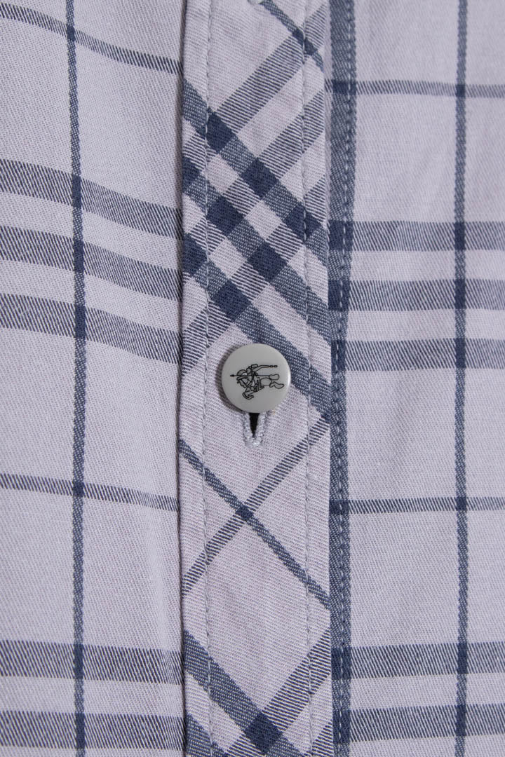 Image of Women's Burberry Long Sleeve Checkered Shirt (S)