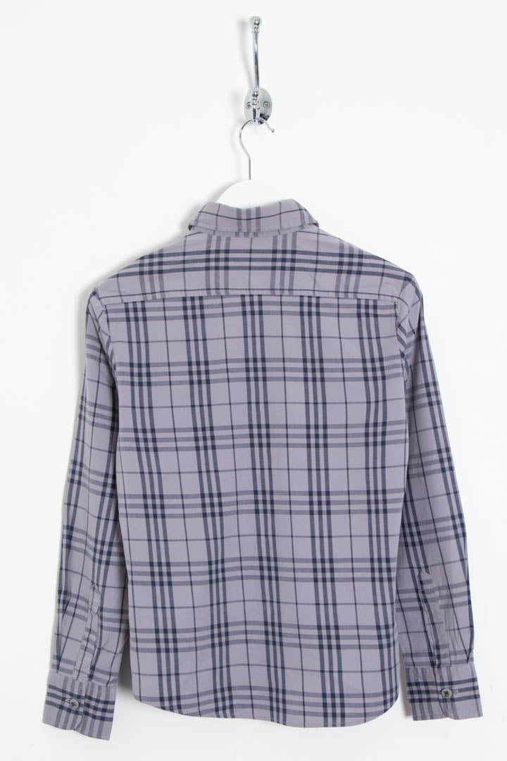 Image of Women's Burberry Long Sleeve Checkered Shirt (S)