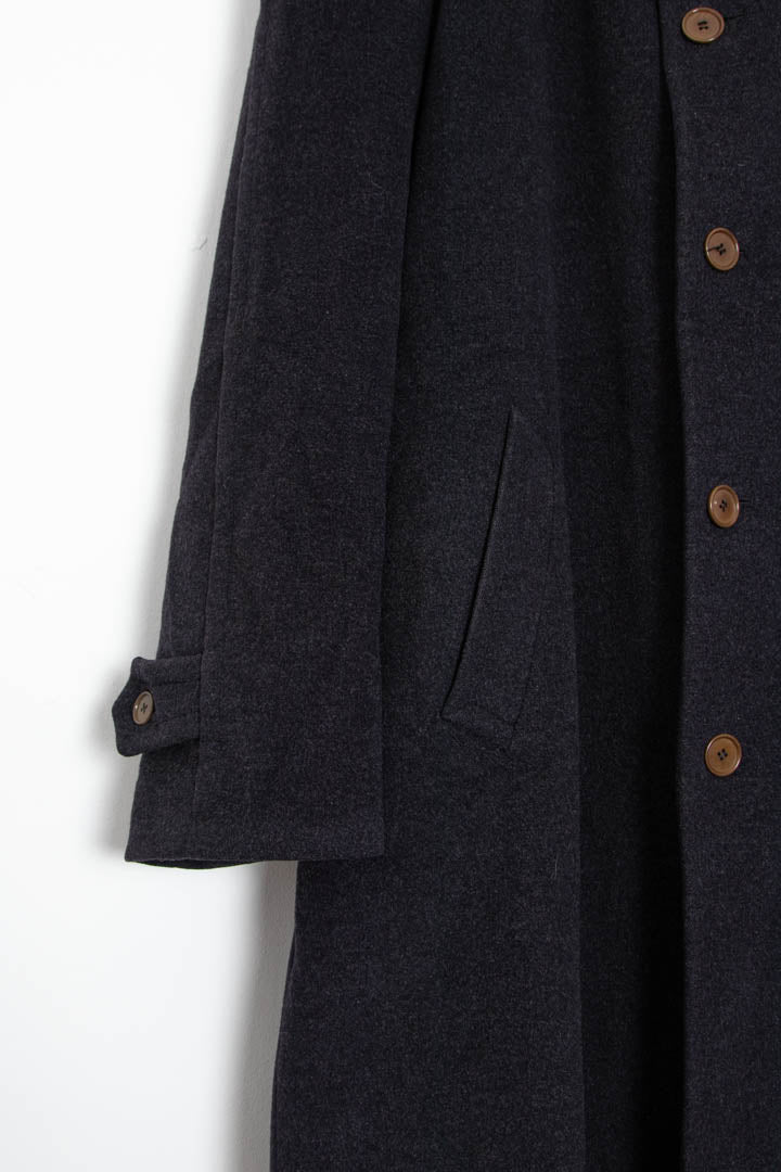 Image of Yves Saint Laurent Cashmere Wool Overcoat (XL)