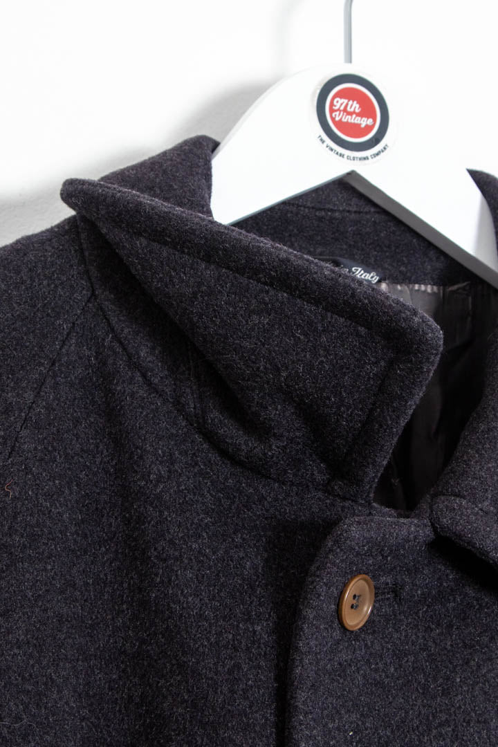 Image of Yves Saint Laurent Cashmere Wool Overcoat (XL)
