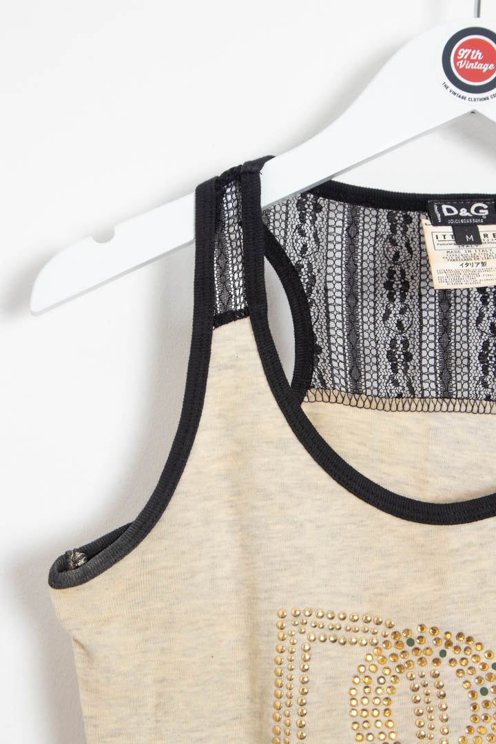 Image of Women's D&G Cami Vest Top (UK 8)