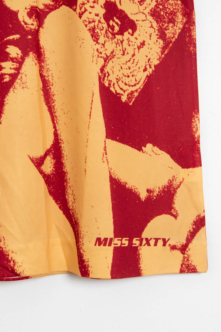 Image of BNWT Women's Miss Sixty Low Rise Midi Skirt (UK 14)