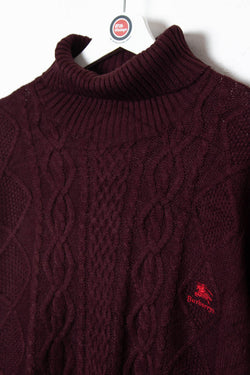 Image of Women's Burberry Roll Neck Jumper (L)