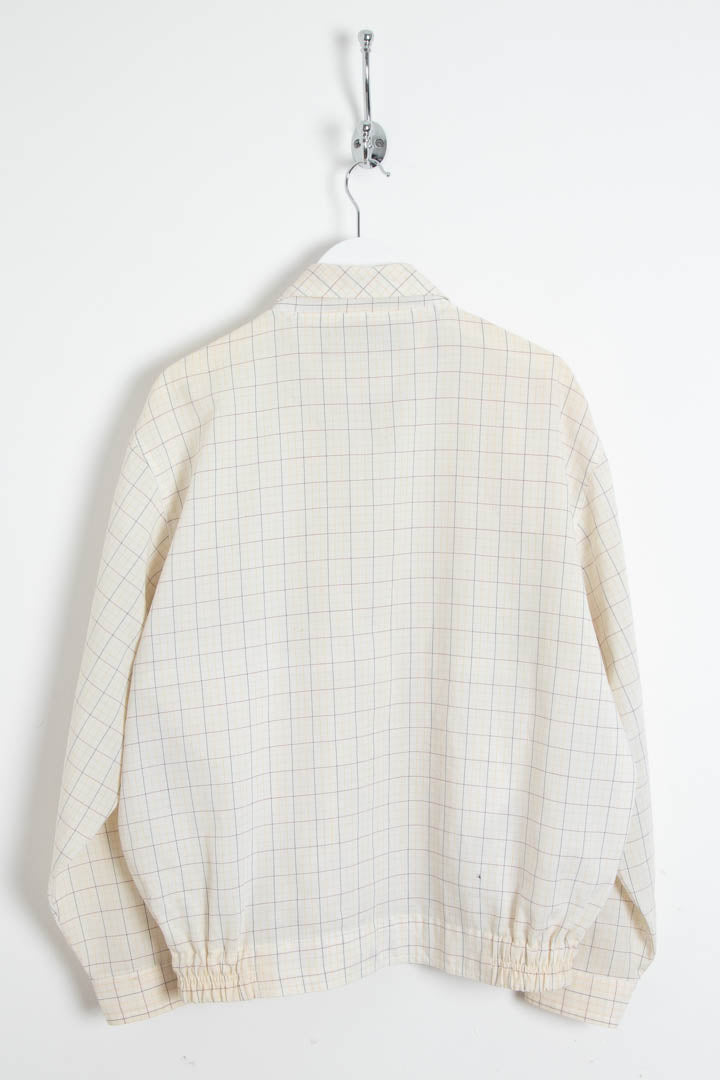 Image of YSL Checkered Harrington Jacket (S)