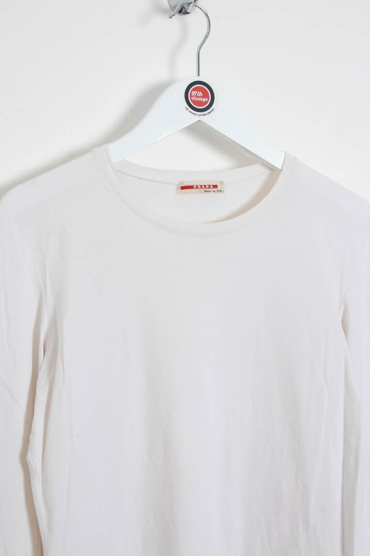 Image of Women's Prada Long Sleeve Top (UK 8)