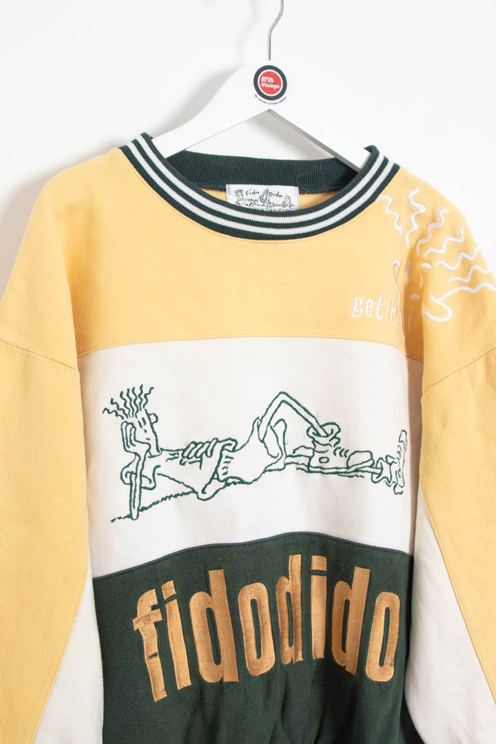 Image of 1985 Fido Dido Crew Neck Sweatshirt (S)