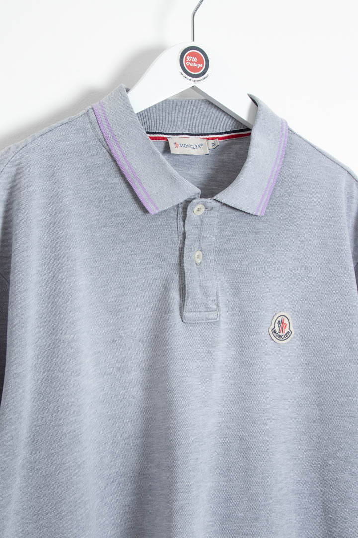 Image of Moncler Short Sleeve Polo Shirt (XL)