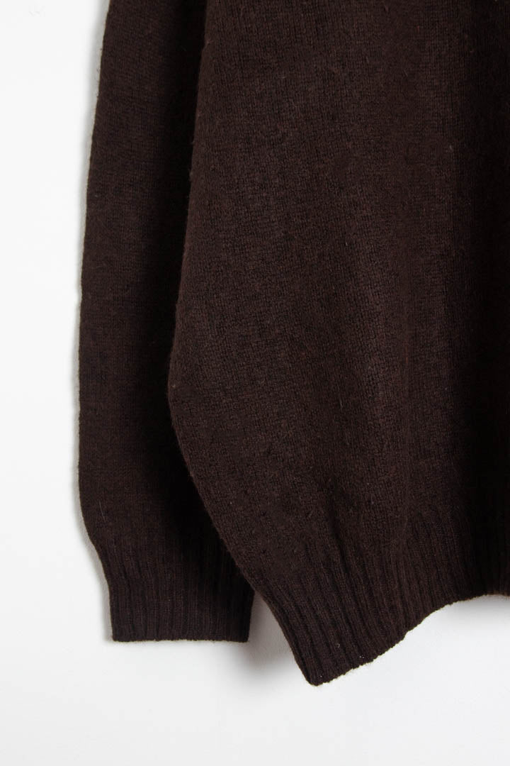 Image of Burberry 1/4 Zip Wool Jumper (XXL)