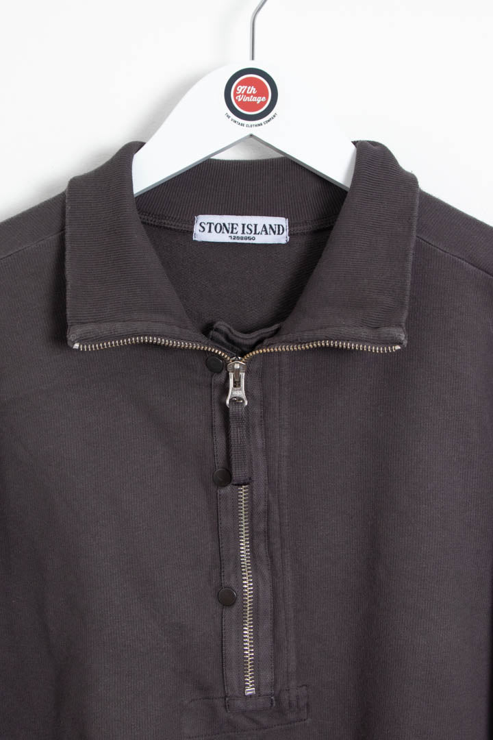Image of SS 2008 Stone Island 1/4 Zip Jumper (S)