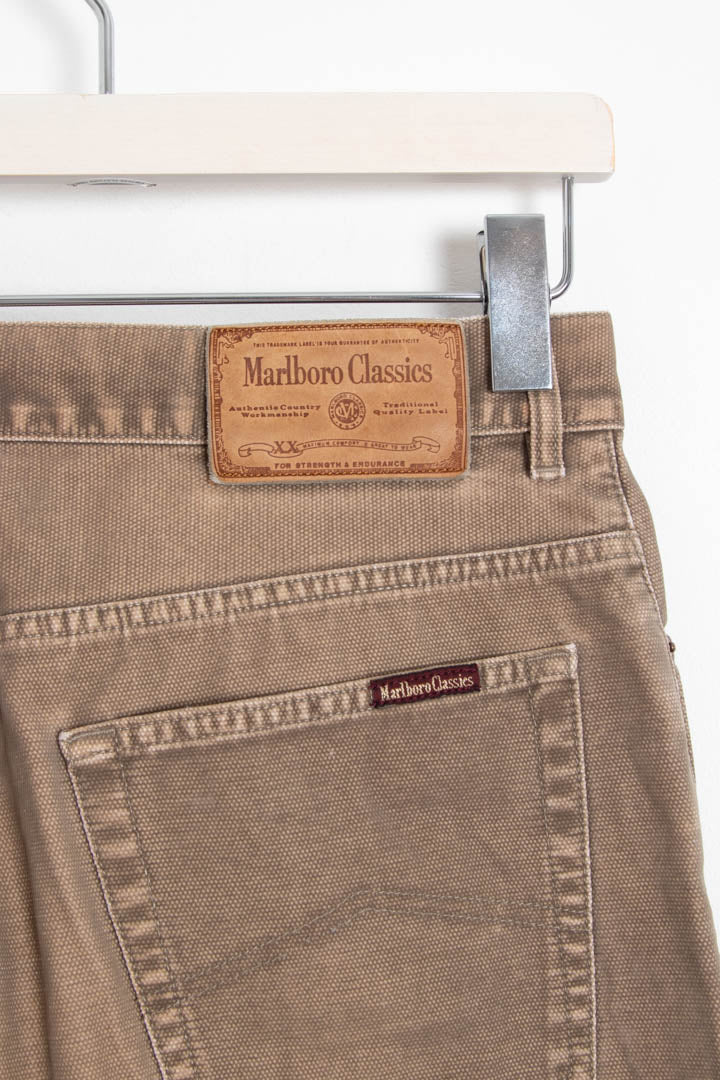 Image of Marlboro Classics Straight Leg Denim Jeans (W34 x L26)