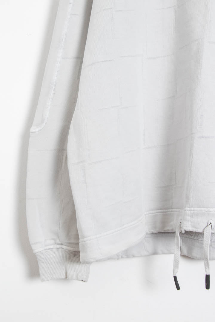 Image of Stone Island Grid Pattern Crew Neck Jumper (XXL)