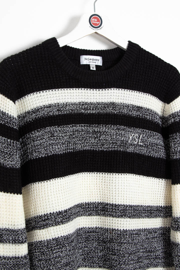 Image of Women's YSL Knitted Crew Neck Jumper (S)