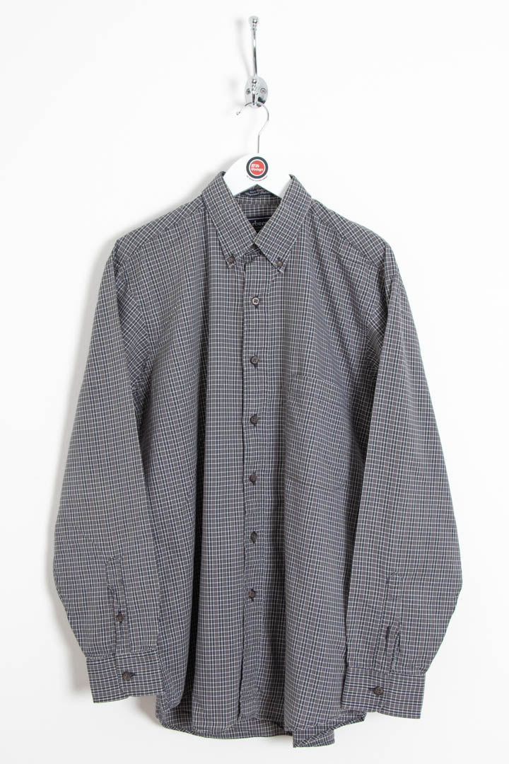 Image of Burberry Long Sleeve Checkered Shirt (M)