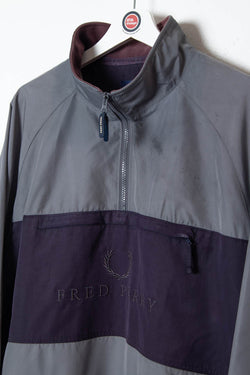 Image of Fred Perry 1/4 Zip Windbreaker (M)