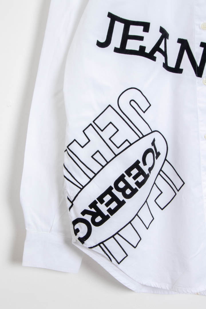 Image of Iceberg Full Motif Long Sleeve Shirt (M)
