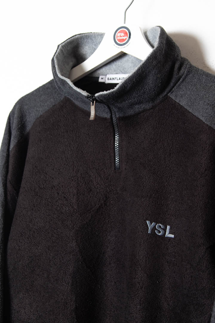 YSL 1/4 Zip Fleece Jumper (M)