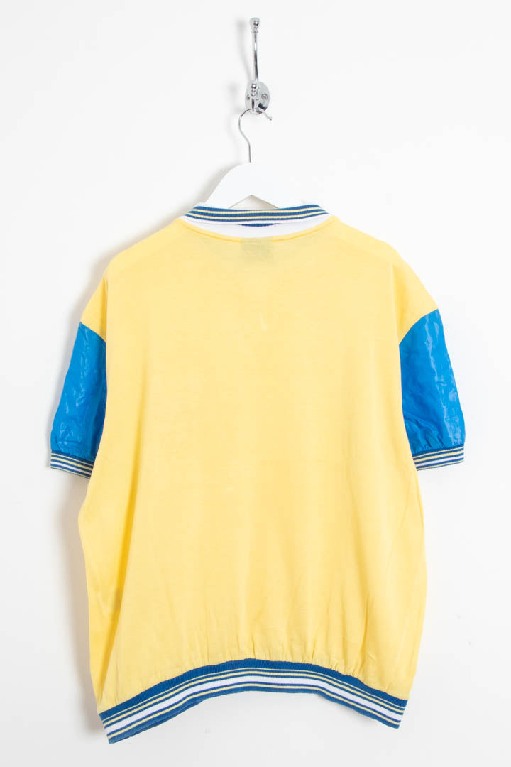 Image of Women's Versace Jeans Couture Baseball Short Sleeve Polo Shirt (XL)