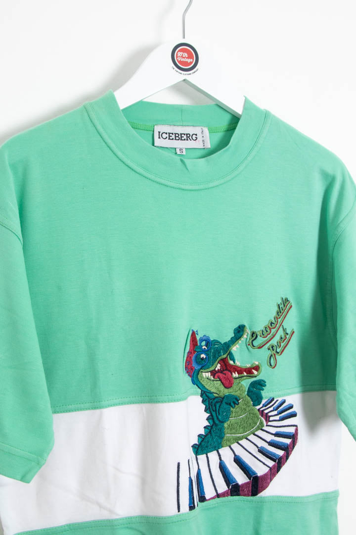 Image of 1991 Iceberg Crocodile Rock T-Shirt (S)
