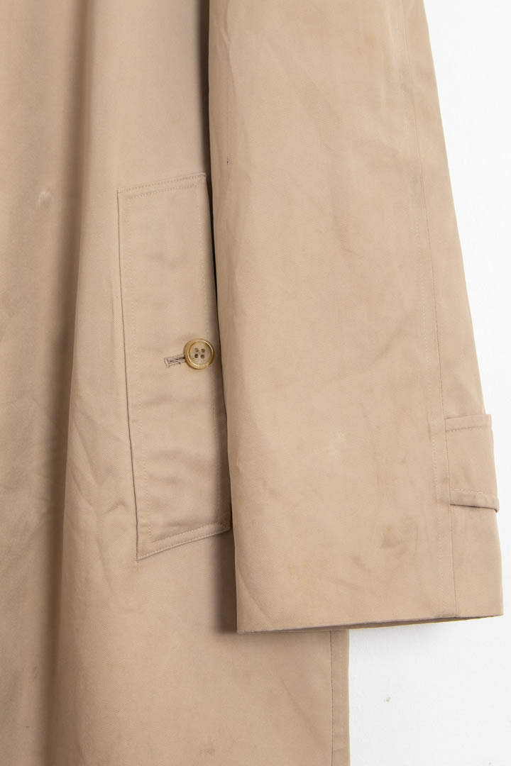 Image of Burberry Nova Check Lined Trench Coat (S)