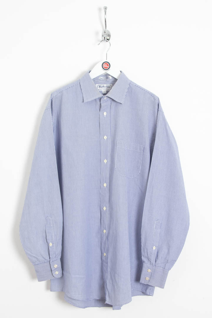 Image of Burberry Long Sleeve Pinstripe Shirt (XXL)
