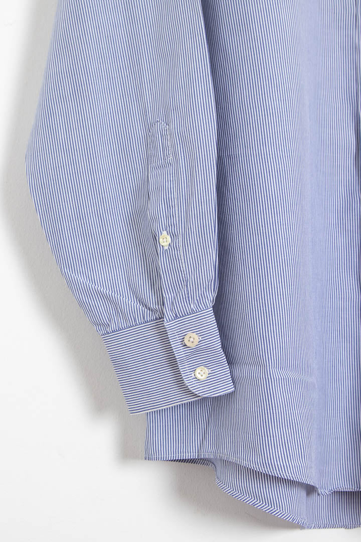 Image of Burberry Long Sleeve Pinstripe Shirt (XXL)
