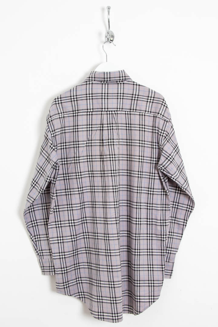 Image of Burberry Long Sleeve Checkered Shirt (M)