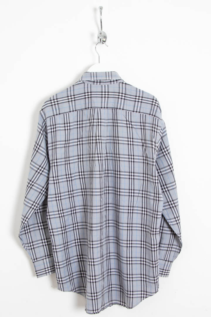 Image of Burberry Long Sleeve Checkered Shirt (M)