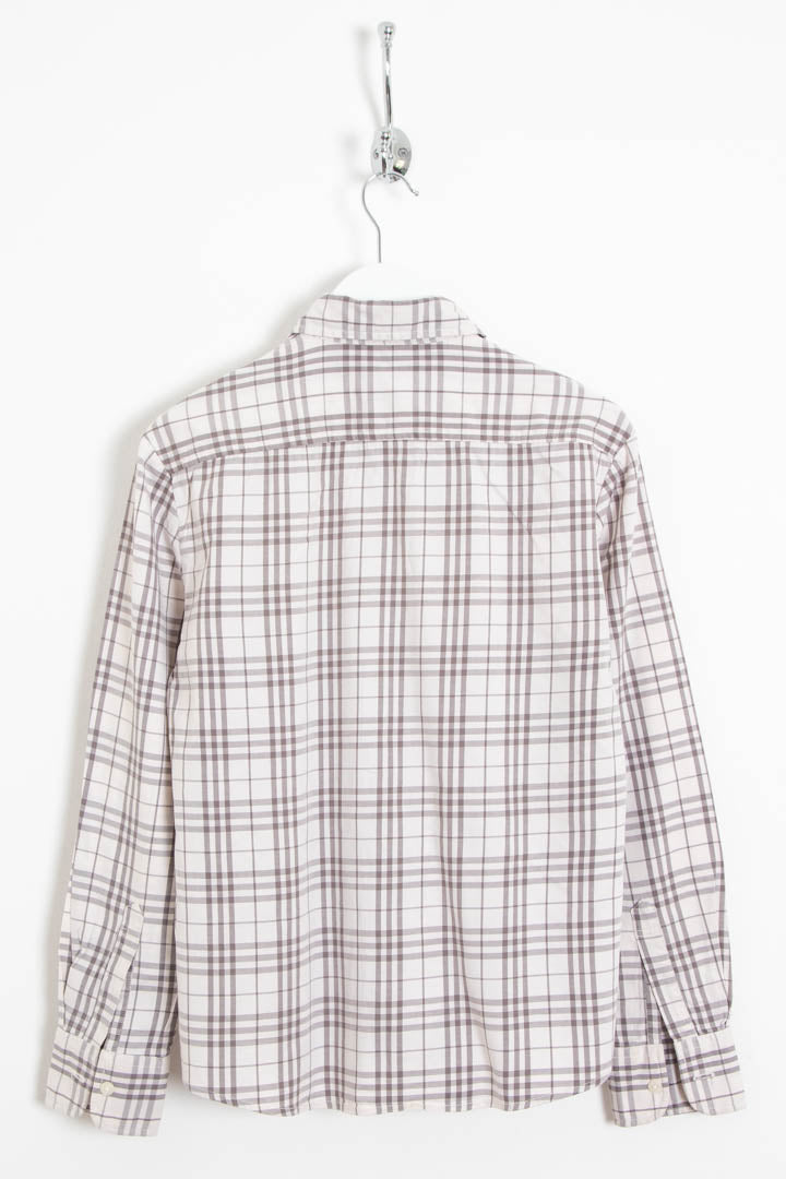 Image of Women's Burberry Long Sleeve Checkered Shirt (S)