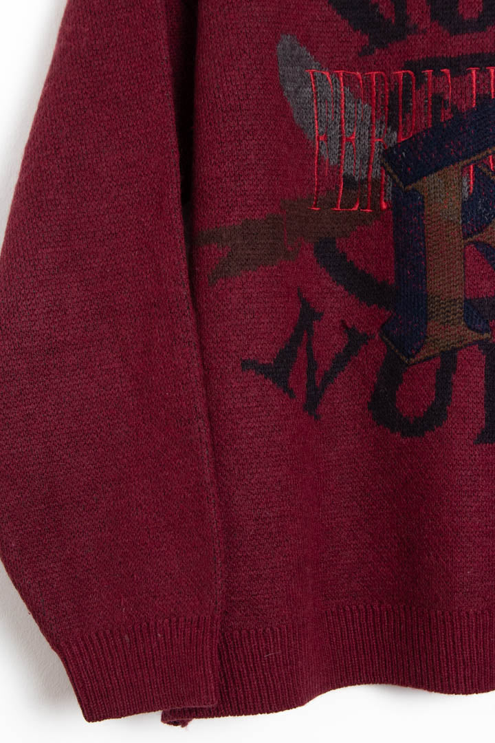 Image of Ferre Jeans Crew Neck Knitted Jumper (XL)