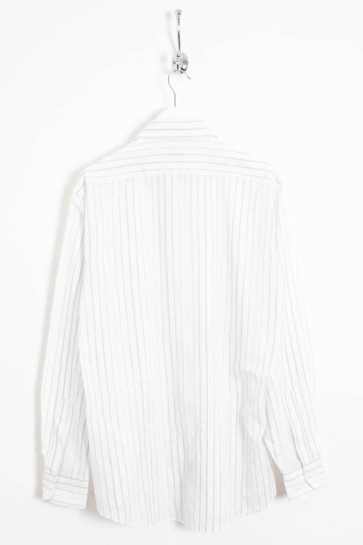 Image of Yves Saint Laurent Long Sleeve Pinstripe Shirt (M)