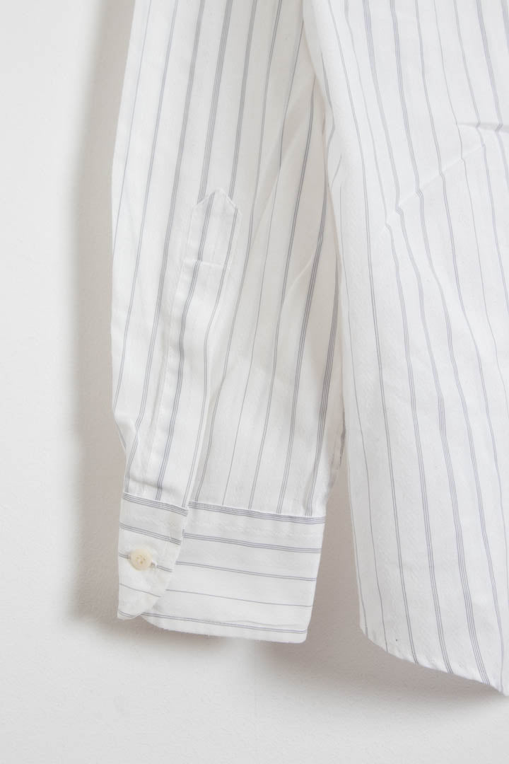 Image of Yves Saint Laurent Long Sleeve Pinstripe Shirt (M)