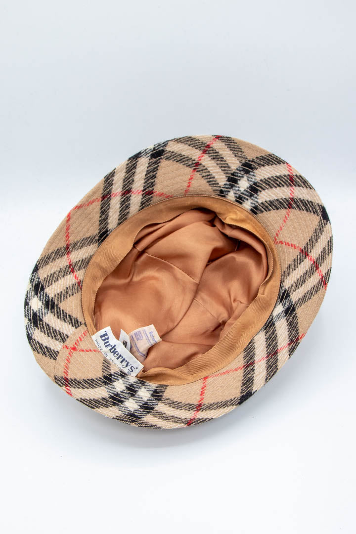 Image of Women's Burberry Nova Check Bucket Hat