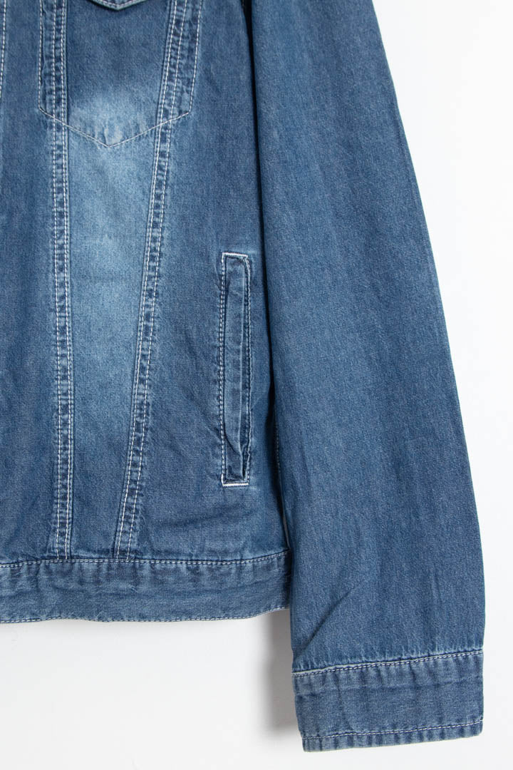 Image of Women's Von Dutch Denim Jacket (M)