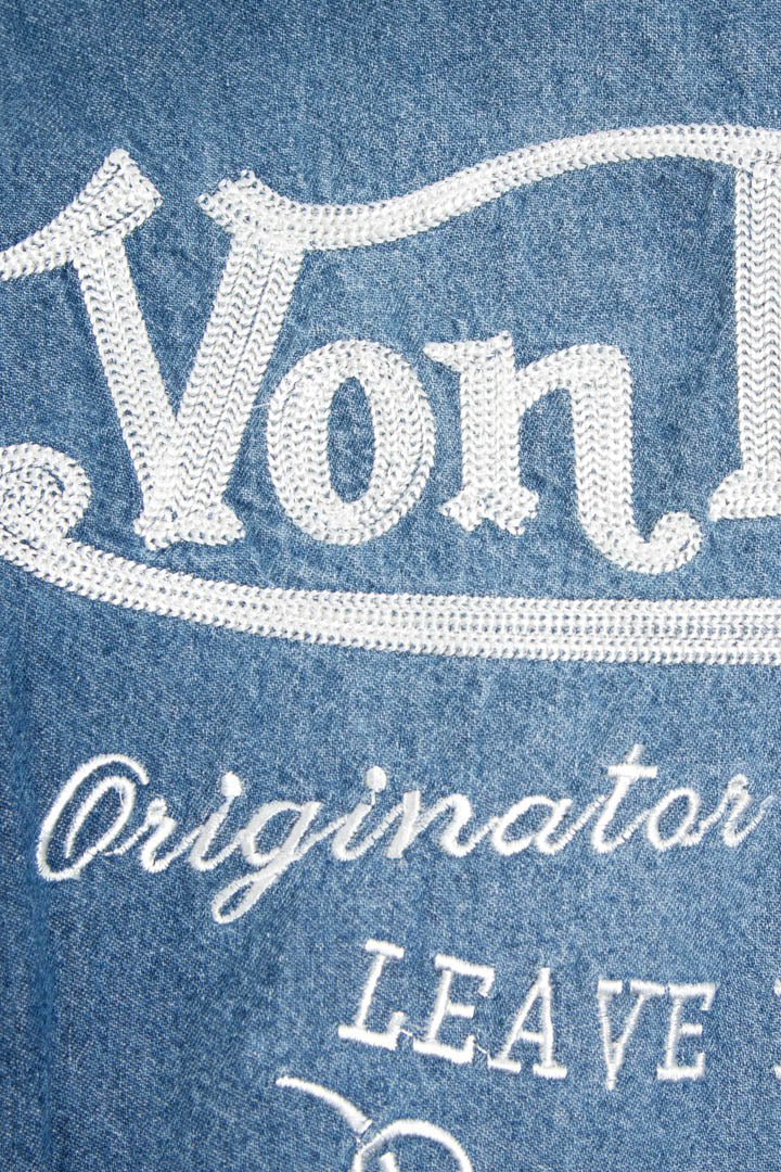 Image of Women's Von Dutch Denim Jacket (M)