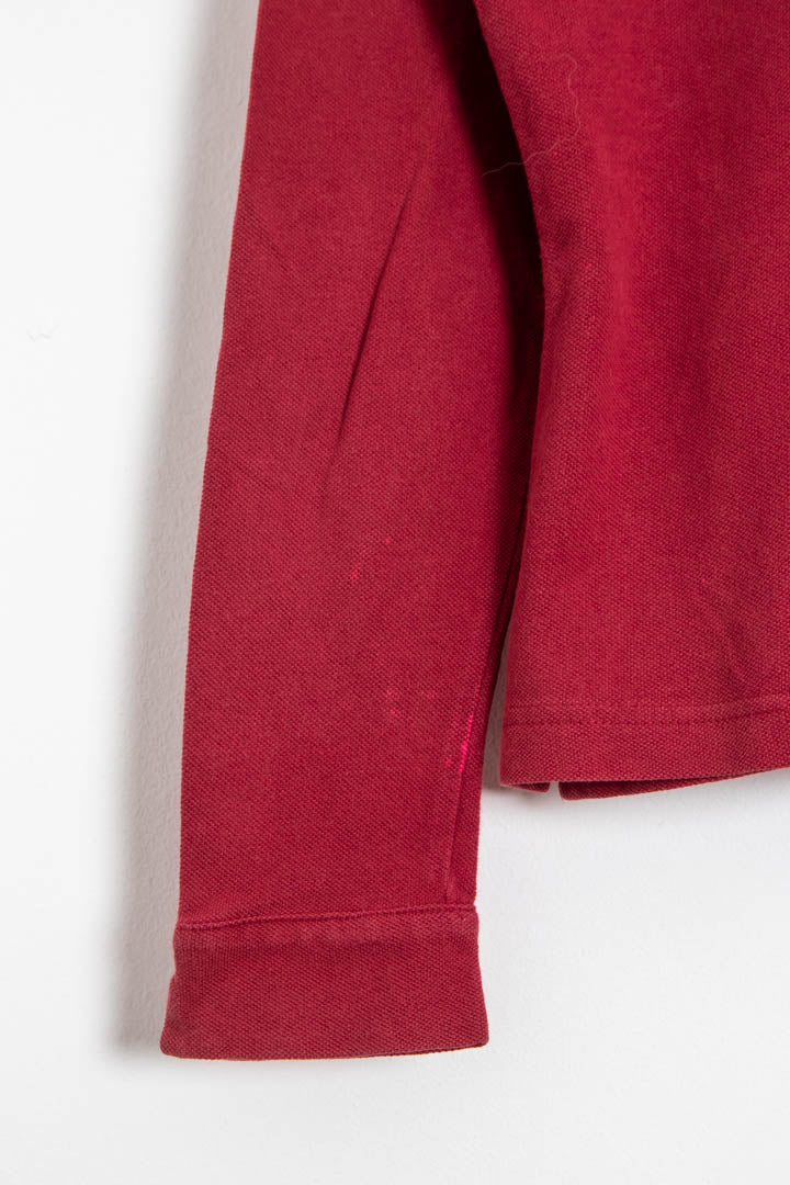 Image of Women's Burberry Long Sleeve Polo Shirt (S)
