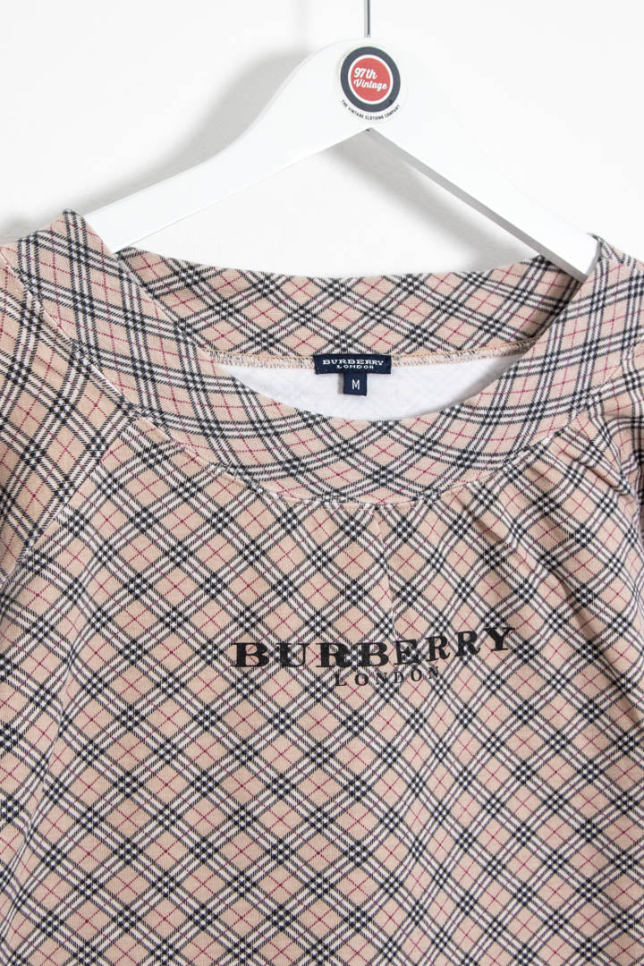 Image of Women's Burberry Nova Check Jumper (S)