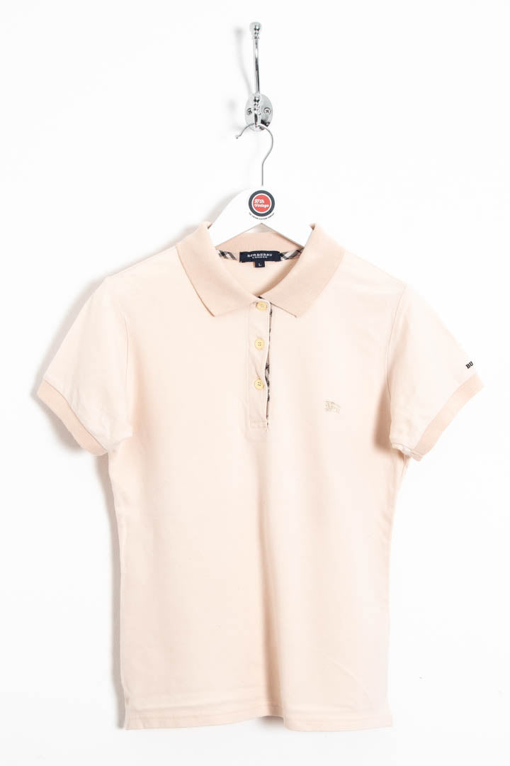 Image of Women's Burberry Short Sleeve Polo Shirt (M)