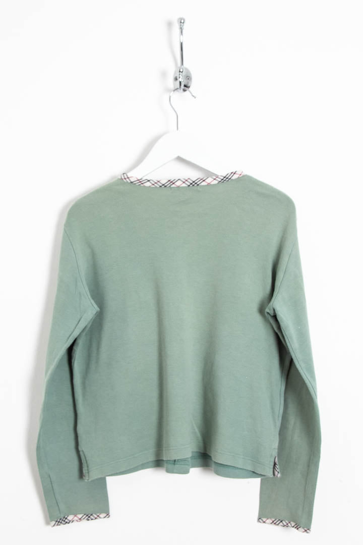 Image of Women's Burberry Button Up Cardigan (M)