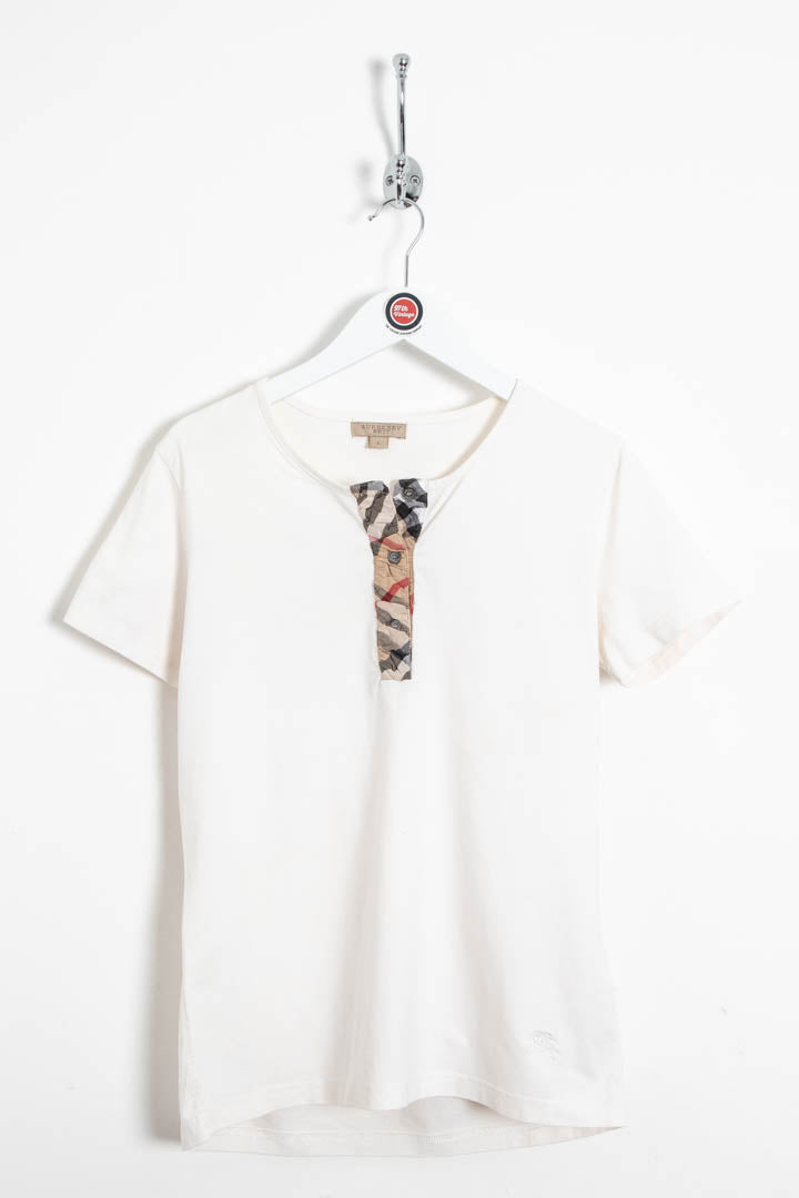 Image of Women's Burberry Brit Short Sleeve Top (L)