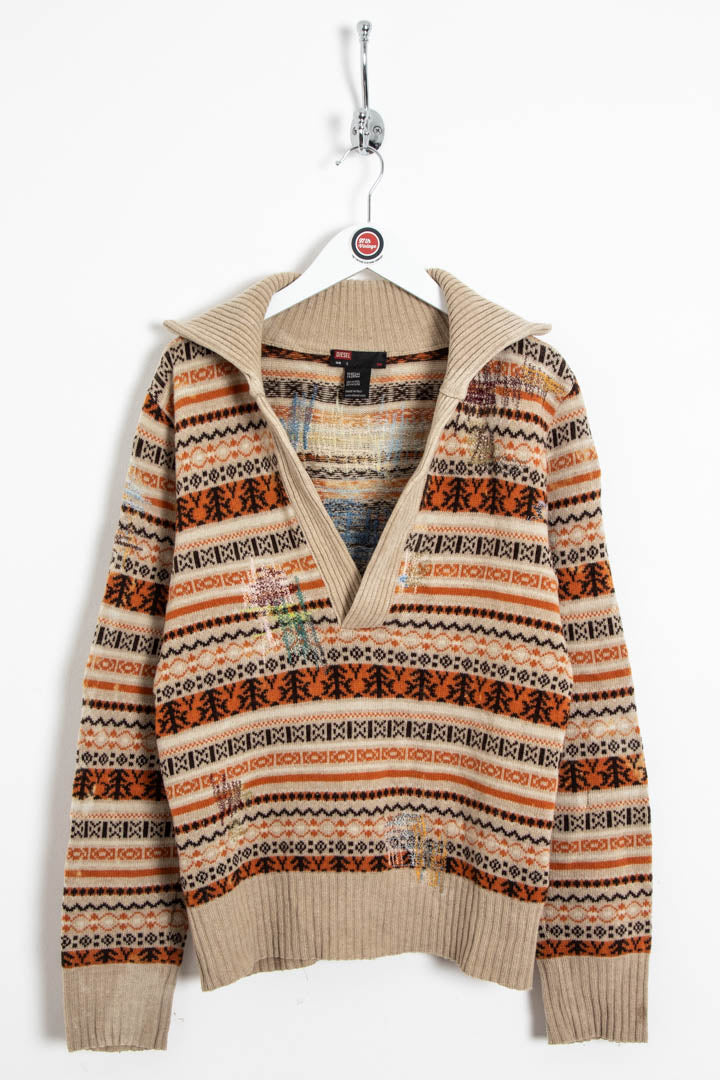 Image of Women's Diesel Knitted Wool Jumper (S)